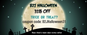 B2J Scary Halloween Offer