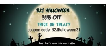 B2J Scary Halloween Offer